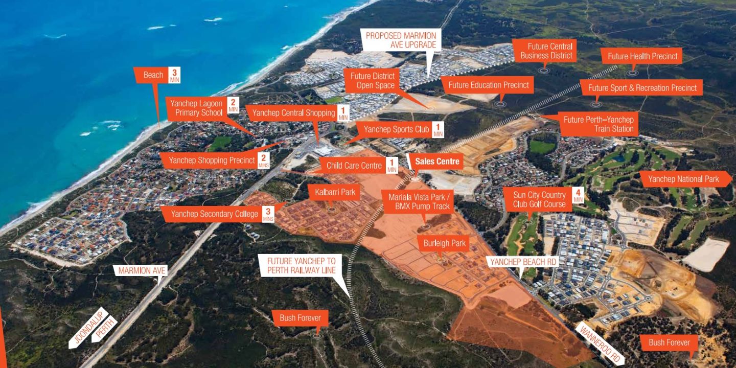 [Land for Sale] 6 Estates in Yanchep WA 6035 OpenLot